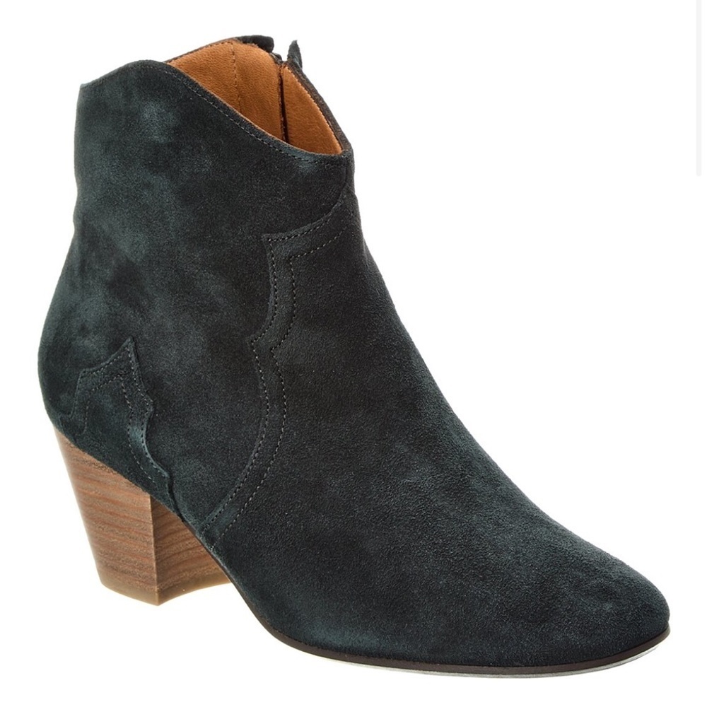 Isabel Marant Dicker Suede Bootie ankle boots